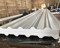 Isolamento térmico telhado zinco