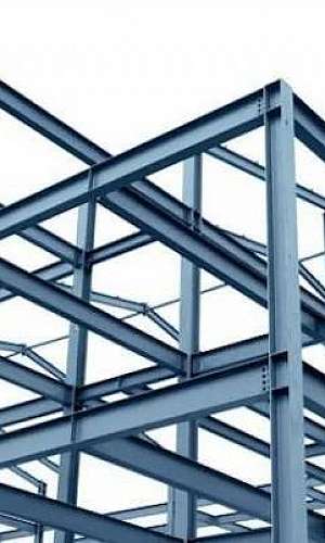 estrutura para telhado de metal