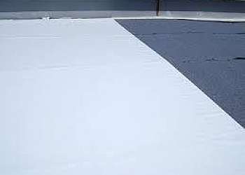 Impermeabilização com manta asfáltica Impermeabilização com manta asfáltica