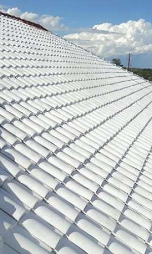 Impermeabilização de telhado com manta liquida