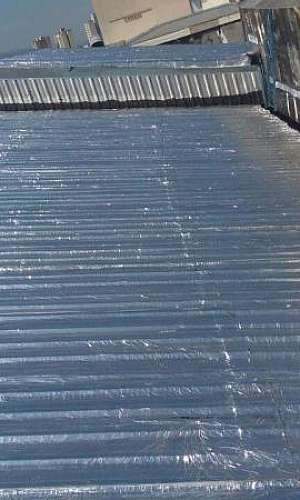 Impermeabilização de telhados galvanizados
