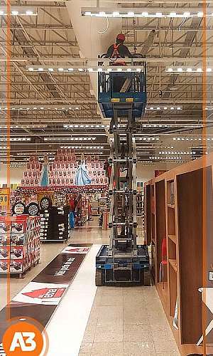 Instalação de lonas Instalação de lonas