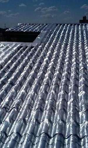 Manta térmica para telhado externo