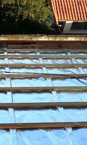 Manta térmica para telhados e lajes