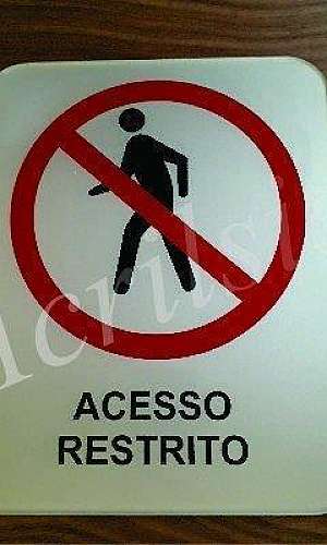 Placas em acrílico SP Placas em acrílico SP