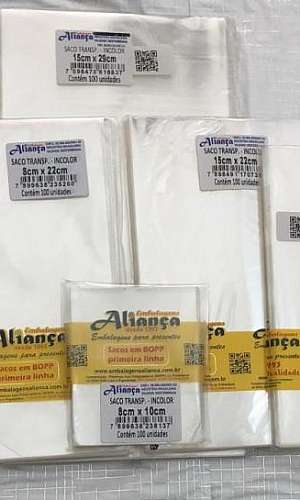 saco transparente saco transparente