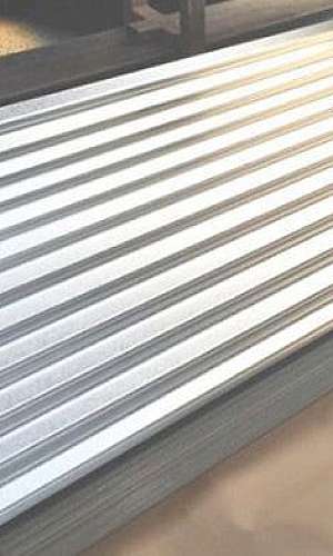 Telha trapezoidal galvanizada Telha trapezoidal galvanizada