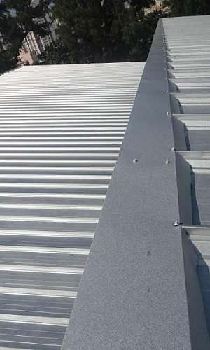 Telhas zipadas para obra Telhas zipadas para obra