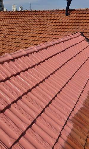 Tinta para telhado impermeabilizante