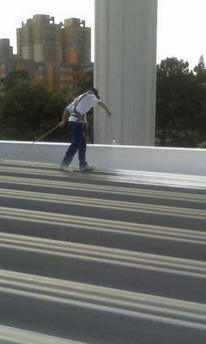 Tinta térmica para telhado de alumínio Tinta térmica para telhado de alumínio